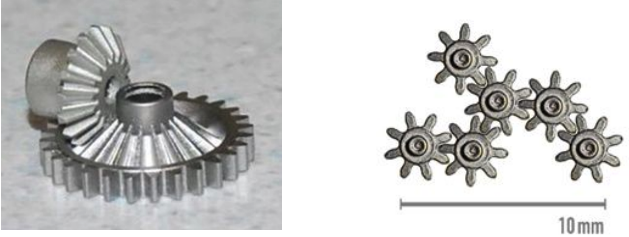 歯面が一部の歯車、特殊形状の歯形の歯車、 2段歯車