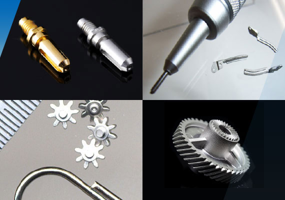 Precise mass production of complicated designed parts